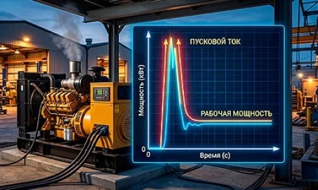 Пусковые токи: что это такое и зачем их учитывать при покупке дизельного генератора